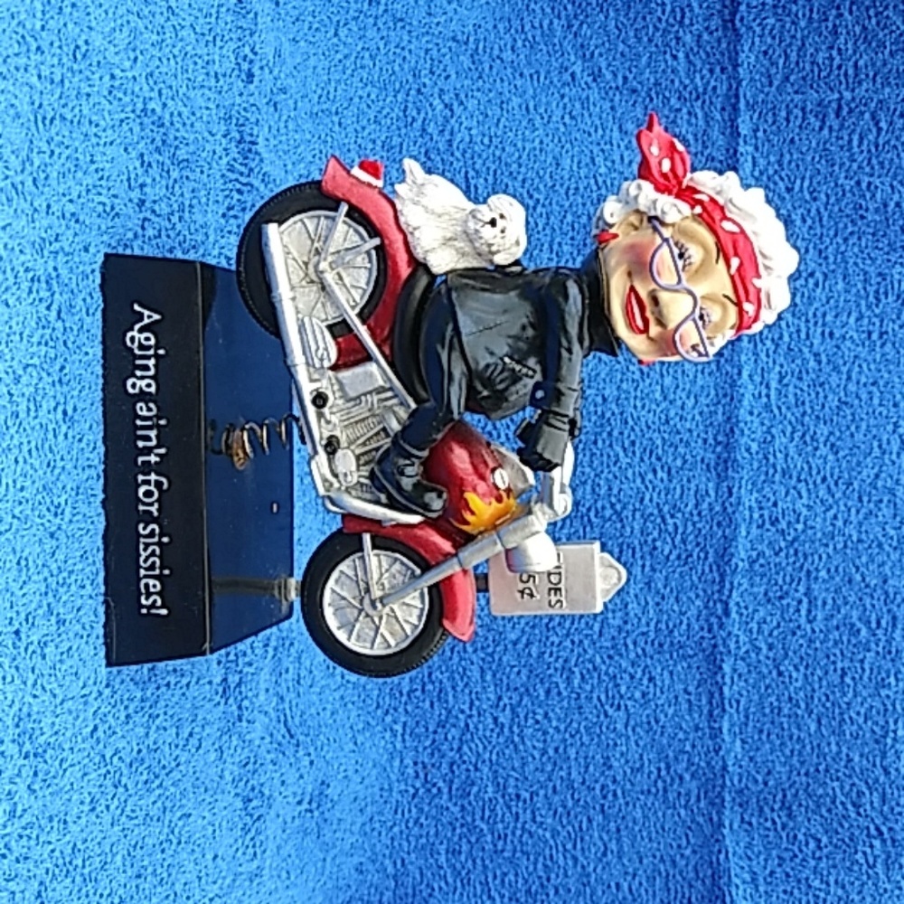 Biddy comical bobble figurine